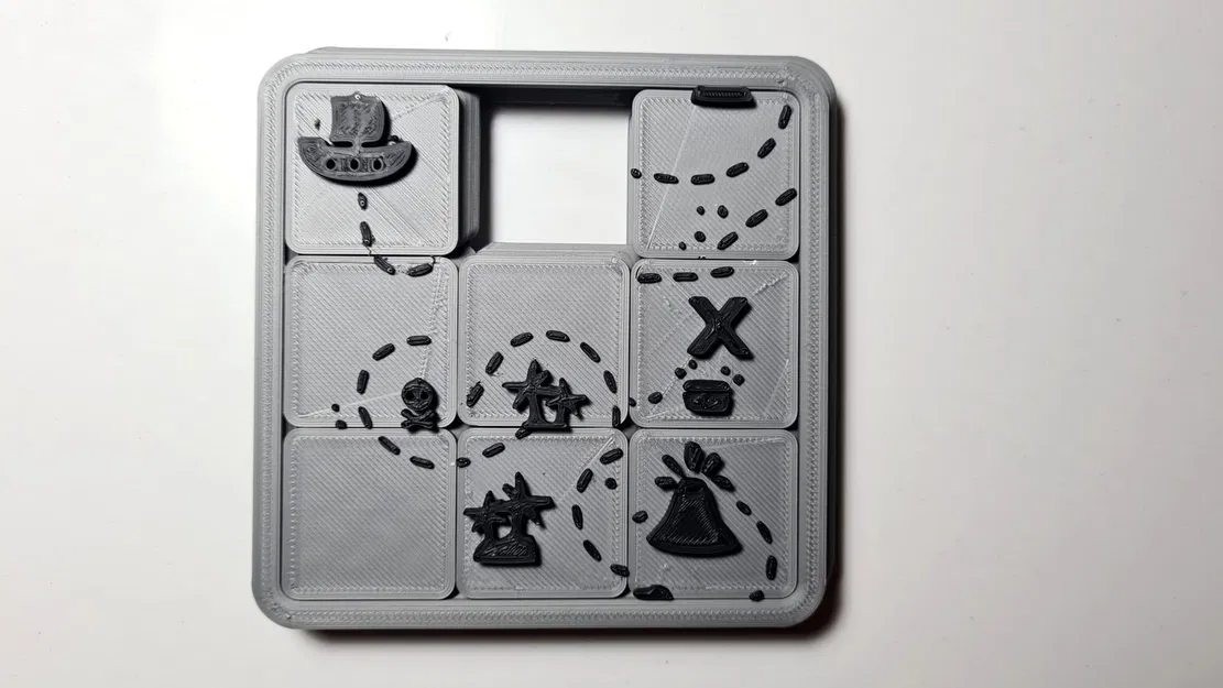 Câu đố trượt bản đồ in sẵn từ thời thơ ấu - Image 3