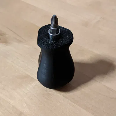 Cán tuốc nơ lùn công thái học cho đế bit hex từ tính