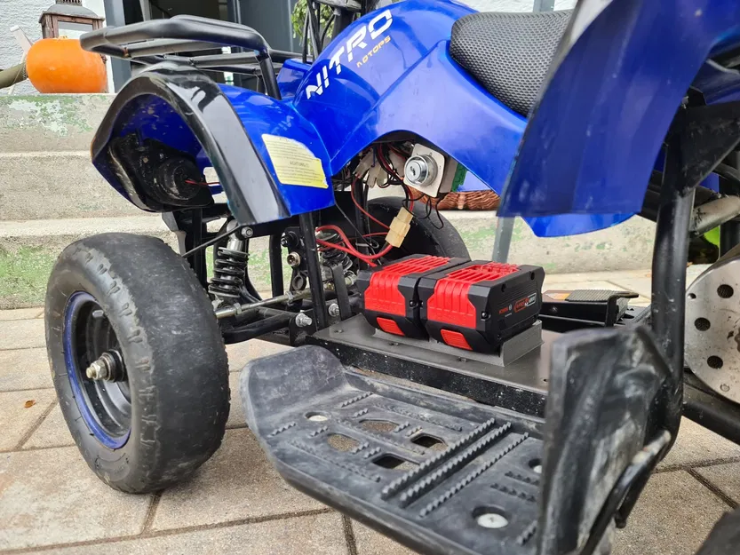 Giá đỡ thay thế pin Bosch 36V cho xe đồ chơi và xe điện - Image 1