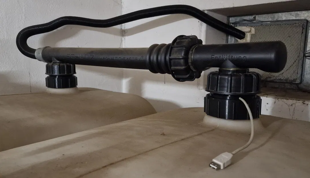 Bộ chuyển đổi DN80 S100x8 cho cảm biến mức dầu - Image 2