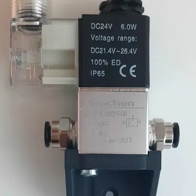 Giá đỡ van điện từ 2V025 cho máy nén khí