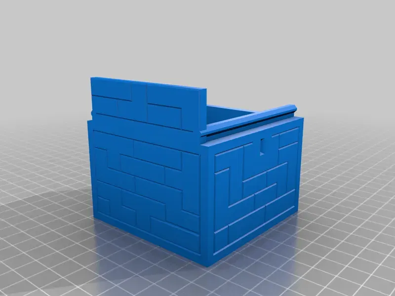 Hòm kho báu phong cách Minecraft kích thước 7,5cm - Image 4