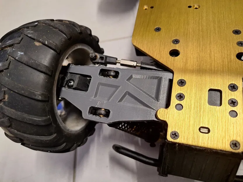 Cánh tay treo trước dưới 08005 cho xe Monster Truck Amewi - Image 1