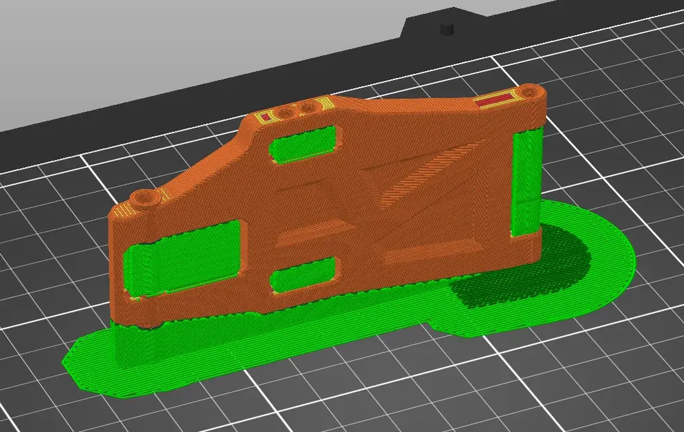 Cánh tay treo trước dưới 08005 cho xe Monster Truck Amewi - Image 2