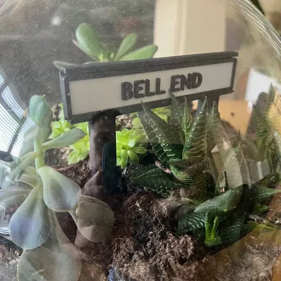 Biển báo tên đường tùy chỉnh theo phong cách Anh Quốc