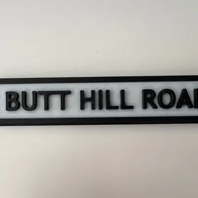 Biển báo tên đường tùy chỉnh theo phong cách Anh Quốc