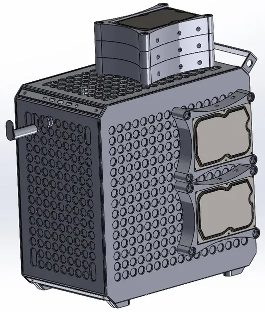 Giá đỡ HDD chồng lên cho Cooler Master Qube 500 - Image 2