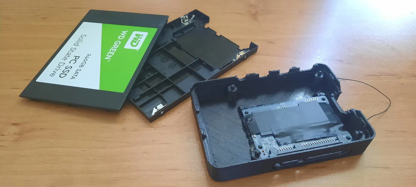 Vỏ Raspberry Pi 4B với khe cắm ổ SSD - Image 2