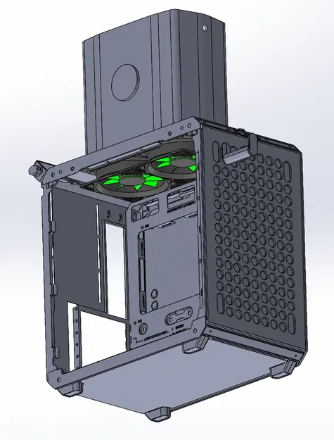 Máy sấy filament và giá đỡ cuộn cho Qube 500 - Image 3