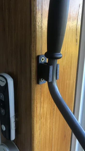 Kẹp tay quay gắn tường bằng PETG - Image 2