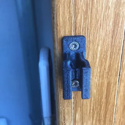 Kẹp tay quay gắn tường bằng PETG