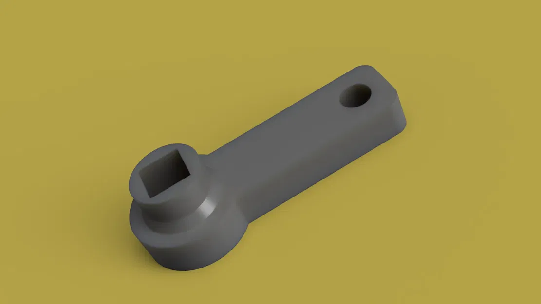 Chìa khóa xả nước cho bộ tản nhiệt treo móc chìa khóa - Image 1