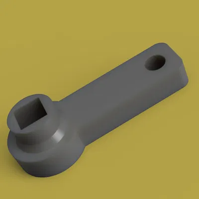 Chìa khóa xả nước cho bộ tản nhiệt treo móc chìa khóa