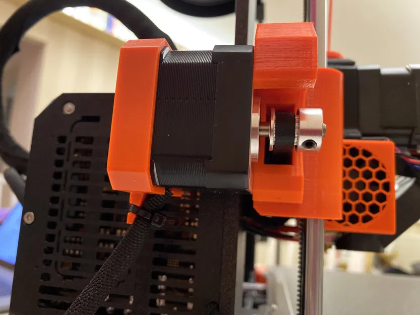 Bảo vệ cáp động cơ X cho máy in 3D Prusa MK3/MK4 - Image 2