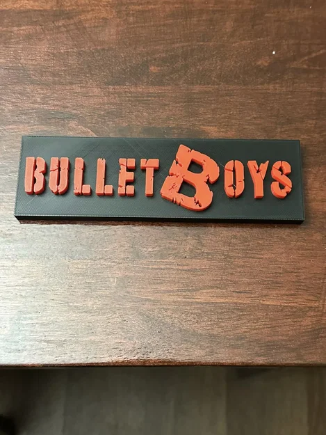 Biểu ngữ ban nhạc Bullet Boys thập niên 80 - Image 1