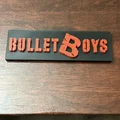 Biểu ngữ ban nhạc Bullet Boys thập niên 80 - Thumbnail 1