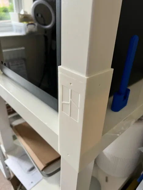 Mở rộng chân bàn Ikea Lack 100/150mm cho Bambu P1S+AMS - Image 1