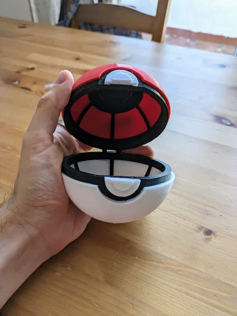Quả cầu Poké với thiết kế mở và bên trong chi tiết - Image 2