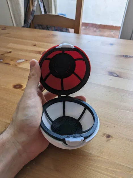 Quả cầu Poké với thiết kế mở và bên trong chi tiết - Image 3