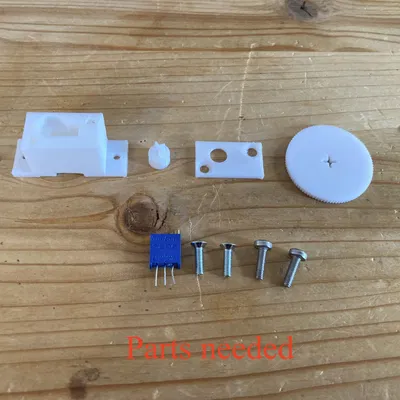 Bộ chuyển đổi trimmer sang potentiometer với núm xoay