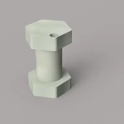 Móc chìa khóa hình tạ tay nhẹ nhàng