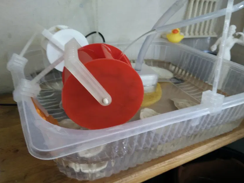 Giá đỡ kẹp cho chậu nhựa dùng trong bể phun nước - Image 2