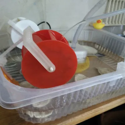 Giá đỡ kẹp cho chậu nhựa dùng trong bể phun nước