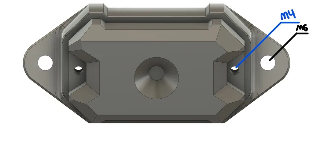 Giá đỡ đèn LED Rough Country cho giá nóc với góc 20 độ - Image 4