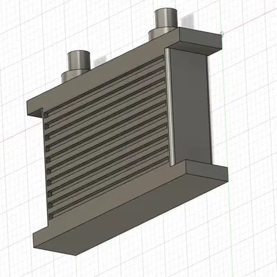 Bộ làm mát dầu cho ô tô điều khiển từ xa tỉ lệ 1/10