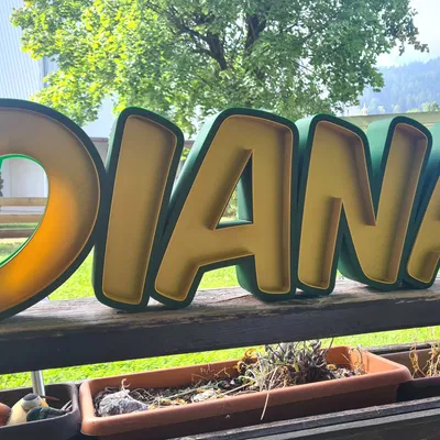 Đèn LED tên "Diana" cho trang trí tường