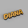 Đèn LED tên "Diana" cho trang trí tường - Thumbnail 2