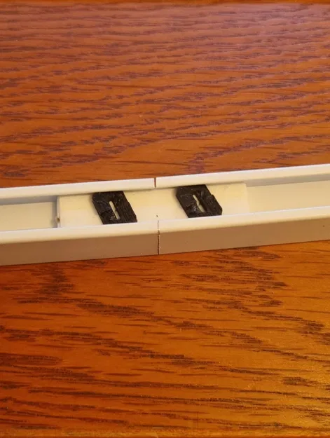 Kết nối thanh rèm Ikea Vidga dễ lắp đặt và chắc chắn - Image 1