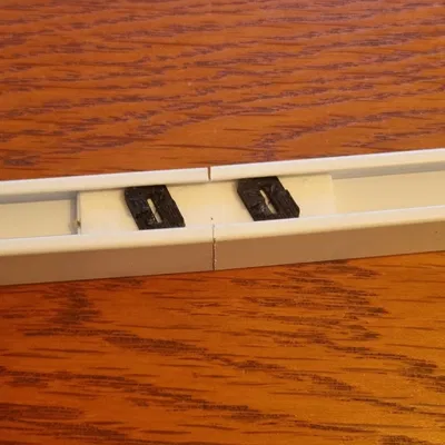 Kết nối thanh rèm Ikea Vidga dễ lắp đặt và chắc chắn