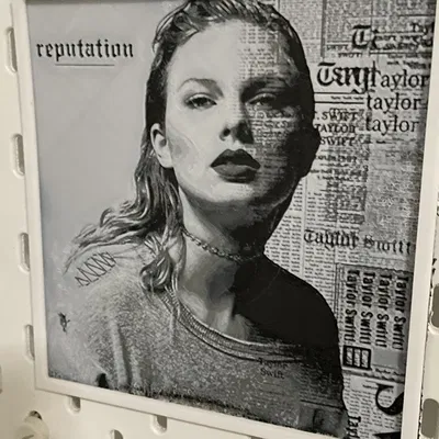 Khung treo sơn hueforge kích thước 15x15cm cho Ikea skadi