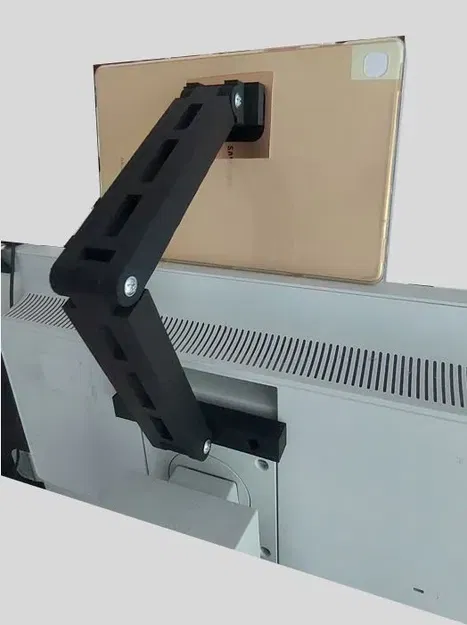 Giá đỡ máy tính bảng với tay điều chỉnh cho Vesa 100 - Image 1