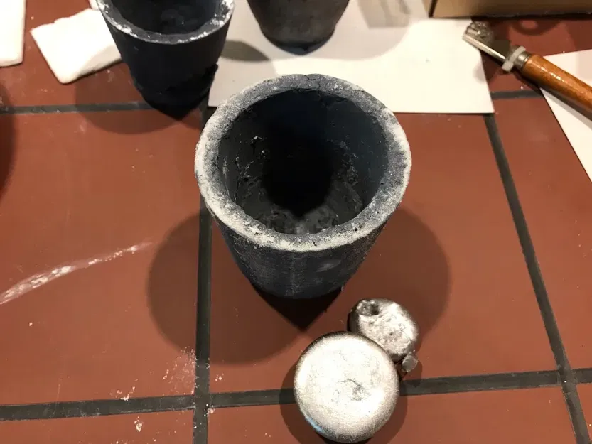 Khuôn nấu chảy kim loại 100ml cho lò vi sóng - Image 1