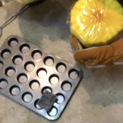 Khuôn nấu chảy kim loại 100ml cho lò vi sóng