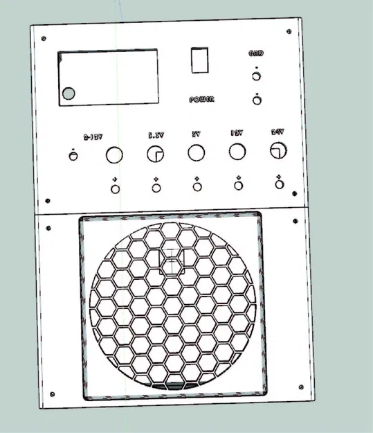 Nguồn cung cấp điện tử phòng thí nghiệm PC Cooler Master QUBE 500 - Image 10