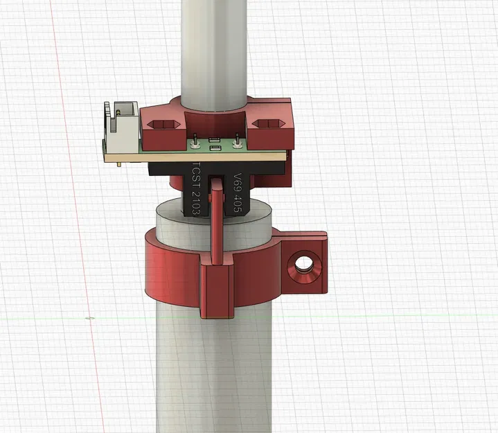 Giá đỡ đầu cuối quang học cho Twotrees Sapphire Pro - Image 1