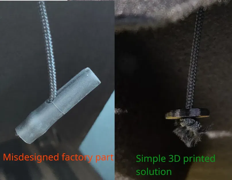 Nắp đậy khoang hành lý Dacia Duster 2018 với vòng đệm thay thế - Image 2