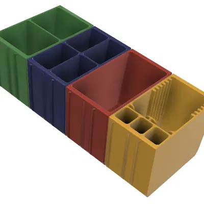 Hệ thống hộp chứa cho bảng điều khiển trung tâm VW ID.3