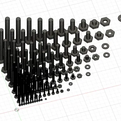 Bộ vít, đai ốc và vòng đệm đa năng