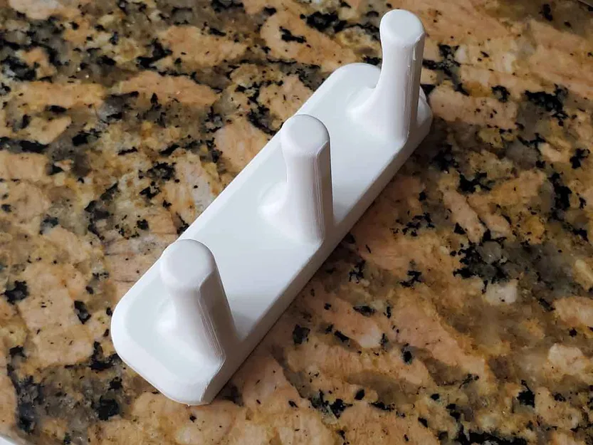 Giá treo chìa khóa gắn tường sử dụng băng dính 3M Command - Image 2