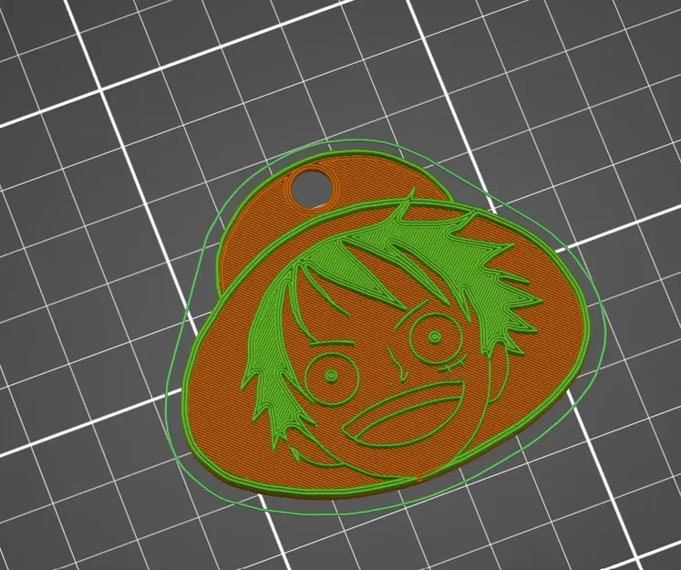 Móc khóa Luffy từ bộ truyện One Piece - Image 2