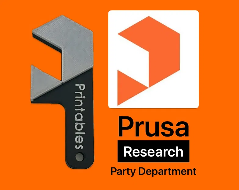 Móc khóa mở nắp chai với logo Printables - Image 1