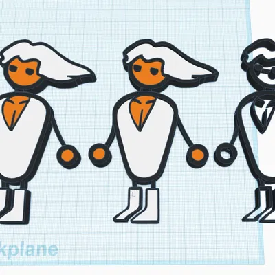 Chuỗi móc khóa PC Master Race với thiết kế nhiều màu sắc