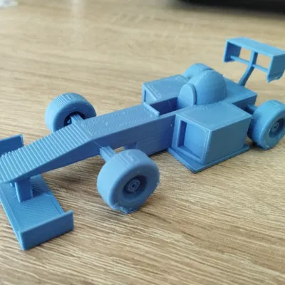 Xe đua Formula 1 nhỏ làm từ TinkerCad