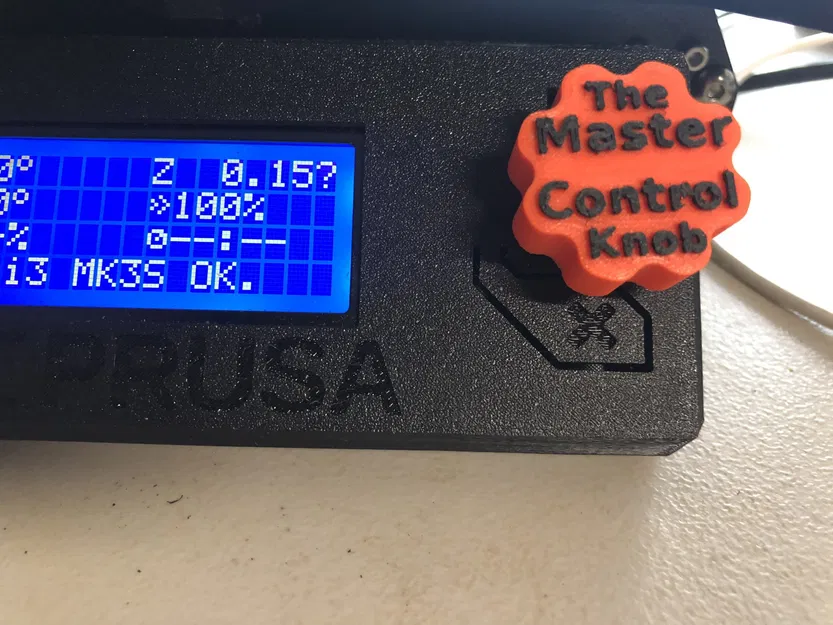 Núm điều khiển chính Prusa cho máy in 3D MK3S+ - Image 1