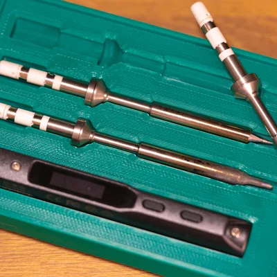 Giá đỡ TS100 với 3 khe cắm đầu hàn Gridfinity