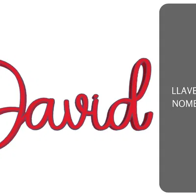 Tên móc chìa khóa cá nhân hóa 3D